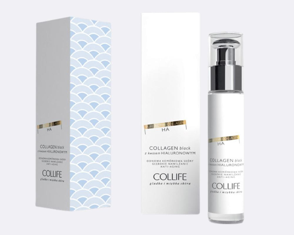 Collife Collagen Black z hialuronem 100 ml