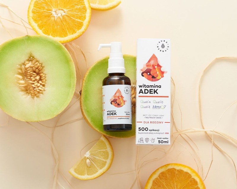 ADEK w kroplach Aura Herbals