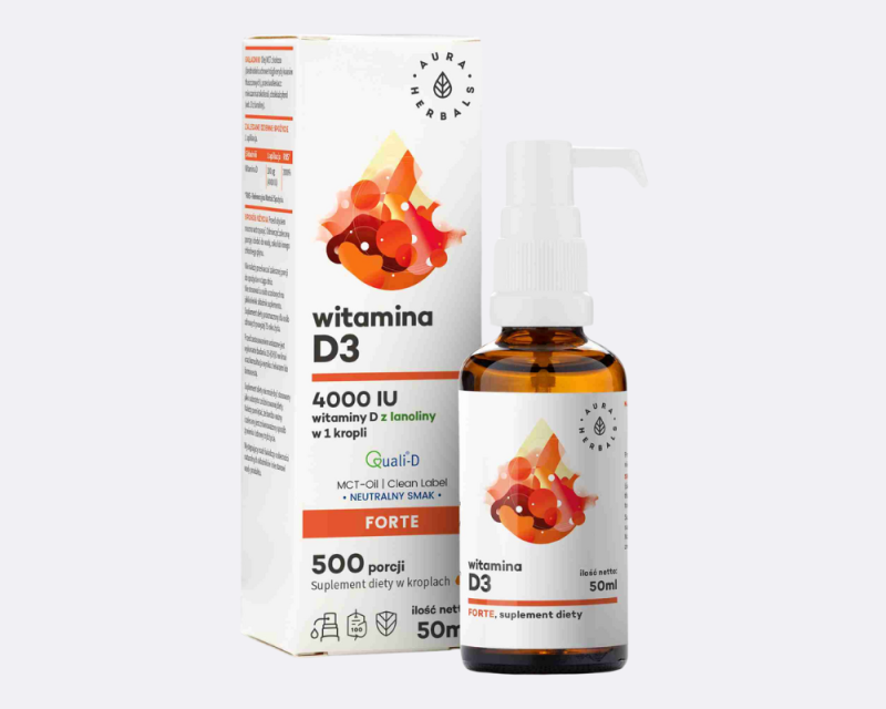 Aura Herbals witamina D3