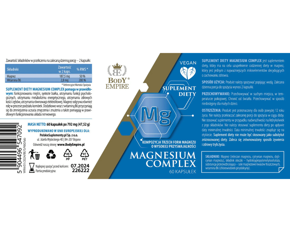 Magnesium Complex - Body Empire