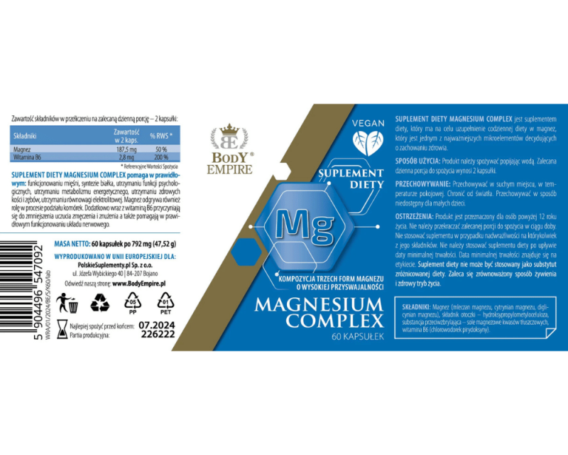 Magnesium Complex - Body Empire