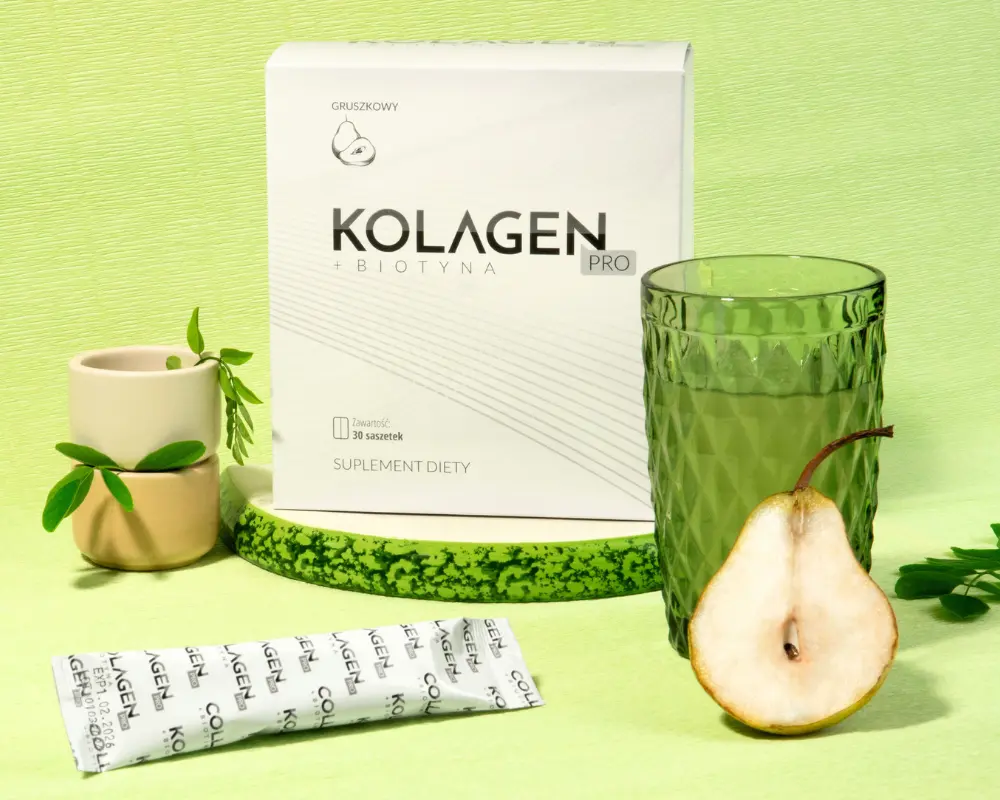 Kolagen PRO+ biotyna gruszkowy