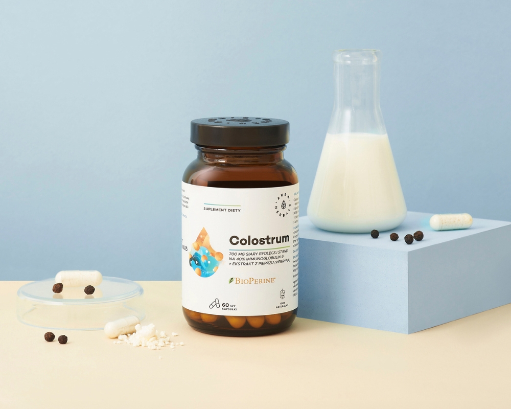 Aura Herbals Colostrum 700 mg + BioPerine®