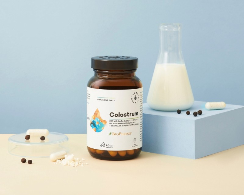 Aura Herbals Colostrum 700 mg + BioPerine®