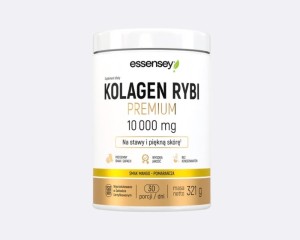 Essensey Kolagen Rybi Premium 10000 mg mango-pomarańcza 