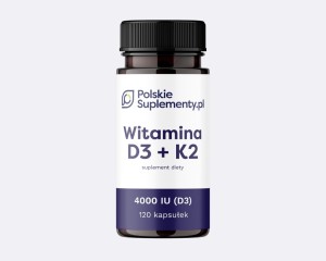 Witamina D3+K2 4000 IU Olej z czarnuszki