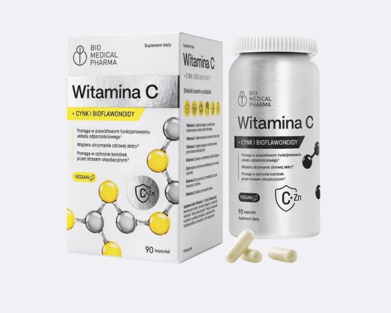 Bio-Medical-Pharma-Witamina-C+Cynk-i-Bioflawonoidy