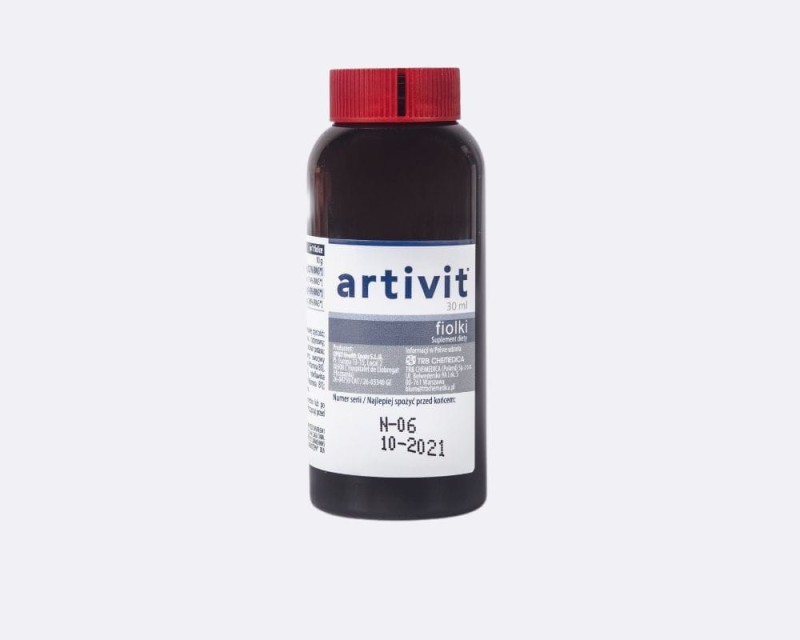 Artivit kolagen w fiolkach do picia