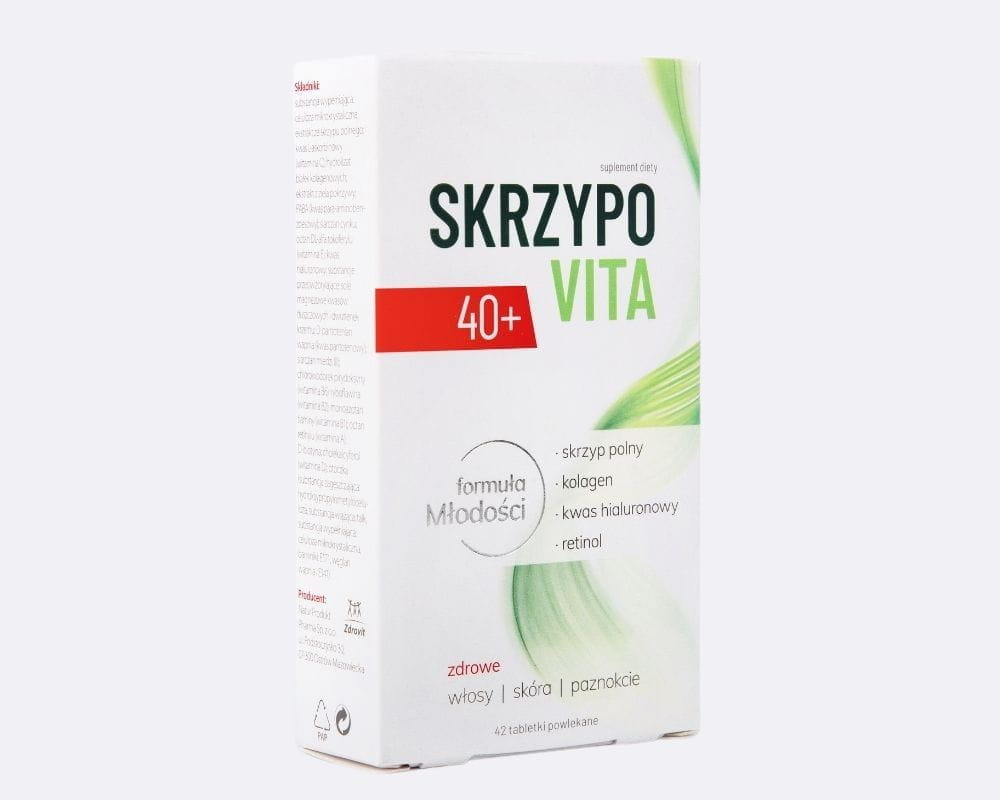 Skrzypovita 40+ 42 tabletki powlekane