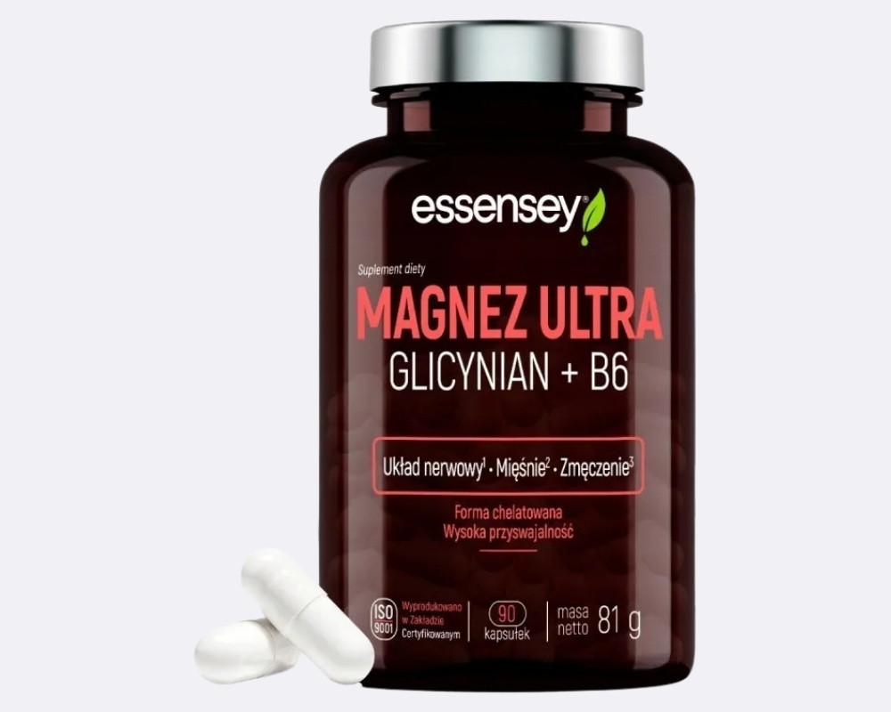 Essensey Magnez Ultra Glicynian + B6
