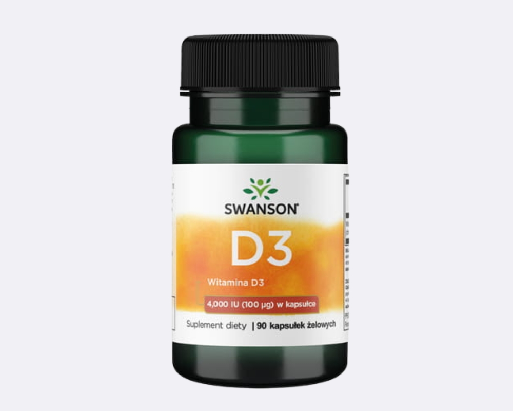  Swanson Witamina D3 4000 IU