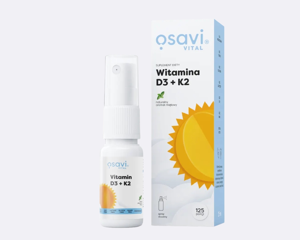 Osavi Witamina D3 + K2 spray 12,5 ml