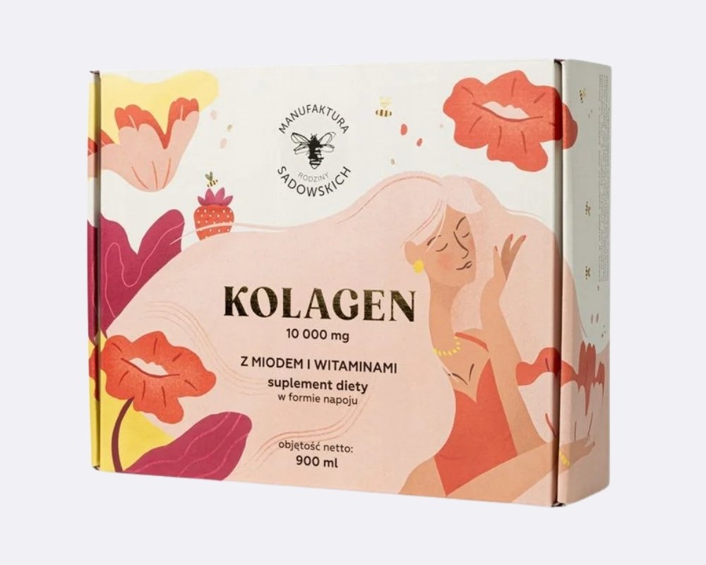 Opakowanie Pasieki Rodziny Sadowskich Kolagen rybi Premium 10 000 mg