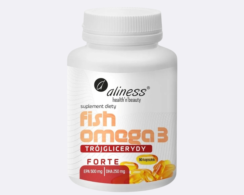 Aliness Fish Omega 3 FORTE Trójglicerydy