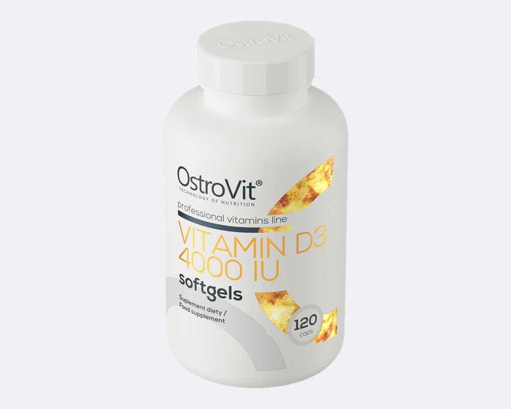 OstroVit Witamina D3 4000 IU 120 kapsułek